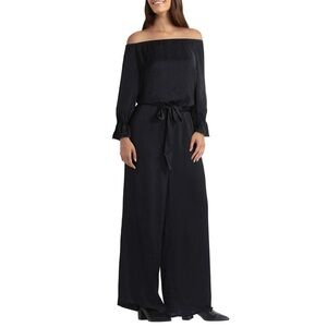 Gigi Parker Elegant Black Off-Shoulder Jumpsuit ❤️NWT IN STORES❤️